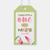 Étiquettes-cadeau Un dans un Melon Premier anniversaire Watermelon C (Devant)