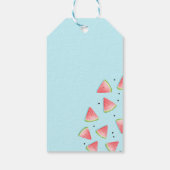 Étiquettes-cadeau Un dans un Melon Watermelon Invitation d'anniversa (Dos)