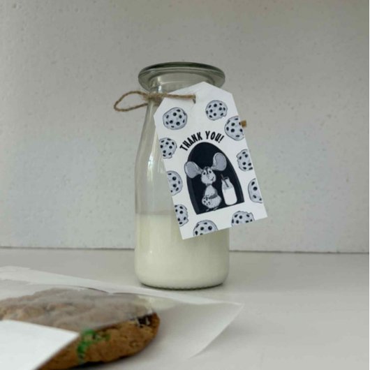 Étiquettes-cadeau Un doux biscuit souris Anniversaire