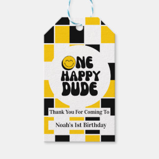 Étiquettes-cadeau Un heureux type remerciements d'anniversaire perso