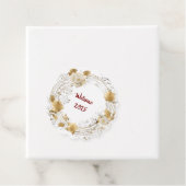 Étiquettes Cadeau "Un Imaginaire floral du Nouvel An" (En situation)