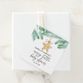 Étiquettes Cadeau Un joli petit Baby shower (En situation)