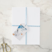 Étiquettes-cadeau Un joyeux anniversaire pour Blue One Silly Goose (Avec de laficelle)