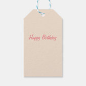 Étiquettes-cadeau Un léopard derrière la coutume du buisson (Dos)