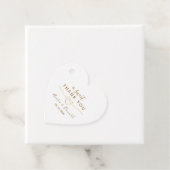 Étiquettes Cadeau Un Mariage de Merci doux (En situation)