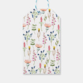 Étiquettes-cadeau Un Merci Du Parti Fleur sauvage Bunny Favoriser Le (Dos)