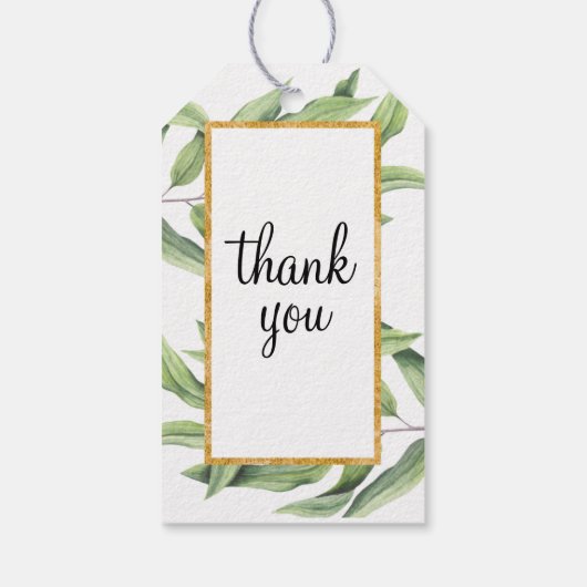 Étiquettes-cadeau Un Merci Mariage au champagne chic pour l'amour (Dos)