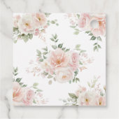 Étiquettes Cadeau Un nouveau chapitre commence le Baby shower (Dos)