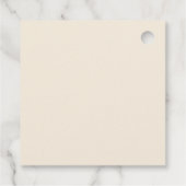 Étiquettes Cadeau Un Petit Baby shower À Thème Kwai Doux (Dos)