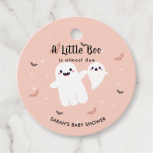 Étiquettes Cadeau Un Petit Boom Est Presque Un Fantôme De Baby showe