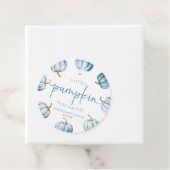 Étiquettes Cadeau Un Petit Citrouille Est En Route ! Baby shower (En situation)