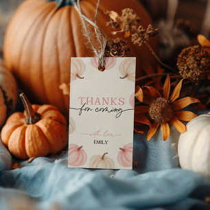 Étiquettes-cadeau Un Petit Citrouille Tourne Un Anniversaire