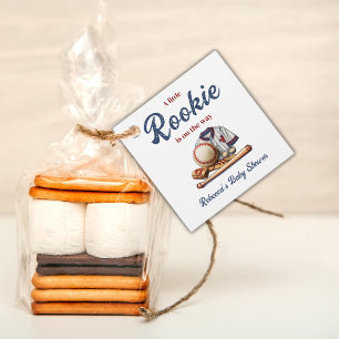 Étiquettes Cadeau Un petit coup de coeur sur le chemin - Baby shower