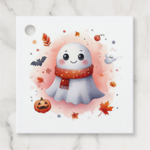 Étiquettes Cadeau "Un petit hulu est en route" Baby Shower Halloween