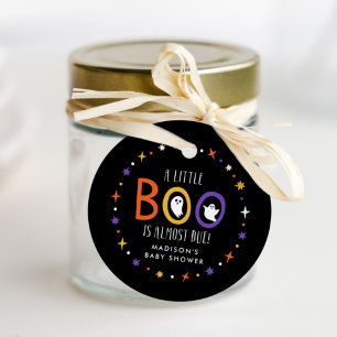 Étiquettes Cadeau Un petit livre est presque à Baby shower