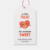 Étiquettes-cadeau Un petit régal pour une bonne Saint Valentin (Devant)
