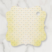 Étiquettes Cadeau Un Peu De Faisy Se Trouve Sur Le Chemin Du Baby sh (Dos)