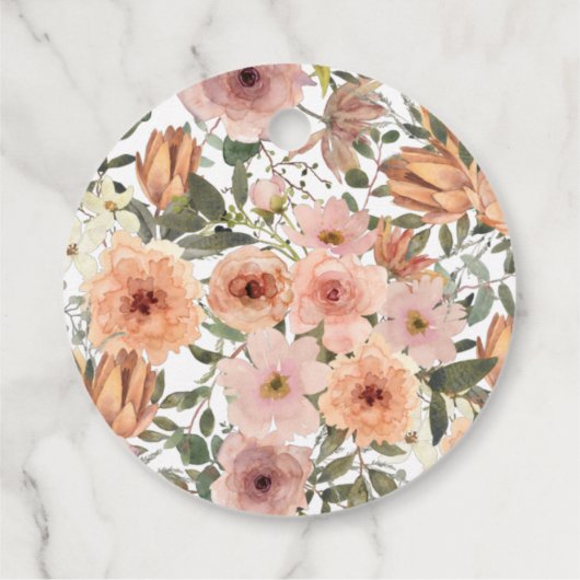 Étiquettes Cadeau Un peu de flush flush Citrouille (Dos)