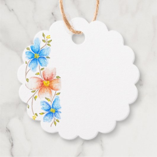 Étiquettes Cadeau Un peu de printemps (Devant)