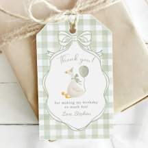 Un Premier Anniversaire D'une Oie Idiote Avec Un N