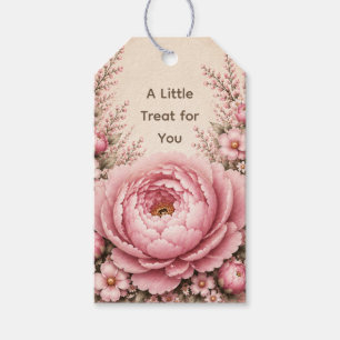 Étiquettes-cadeau Un Premier Anniversaire Floral Un Petit Ami 