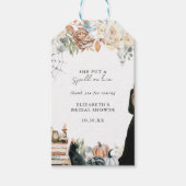 Étiquettes-cadeau Un sort | Fête des mariées Halloween (Devant)