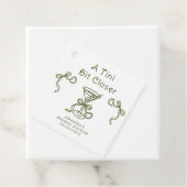 Étiquettes Cadeau Un Tini Un peu plus près Douche nuptiale (En situation)