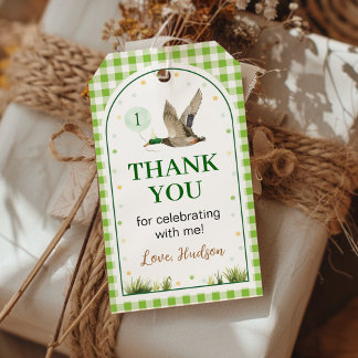 Étiquettes-cadeau Une carte de remerciement pour l'anniversaire de c