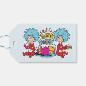 Étiquettes-cadeau Une chose Deux choses du parti (Dos Horizontal)