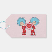 Étiquettes-cadeau Une Chose Deux Je T'Aime (Dos Horizontal)