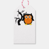 Étiquettes-cadeau Une chouette chouette Brown (Devant)