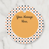 Étiquettes Cadeau Une fête de toutes les étoiles d'automne (Dos)