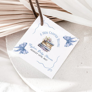 Étiquettes Cadeau Une nouvelle étape commence Baby Shower
