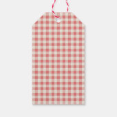 Étiquettes-cadeau Une oie sotte Noël Bow 1er anniversaire (Dos)