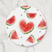 Étiquettes Cadeau Une Pastèque dans une Pastèque (Dos)
