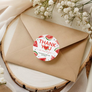 Étiquettes Cadeau Une Pastèque dans une Pastèque