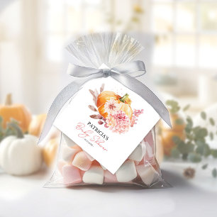 Étiquettes Cadeau Une petite citrouille est en route Baby Shower