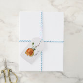 Étiquettes-cadeau Une seule bouture de rose (With Twine)