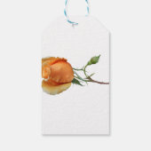 Étiquettes-cadeau Une seule bouture de rose (Dos)