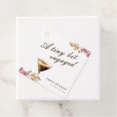 Étiquettes Cadeau Une Tiny Bit Espresso Martini Baby Shower (En situation)