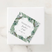 Étiquettes Cadeau Une verdure succulente | Balises Merci (En situation)