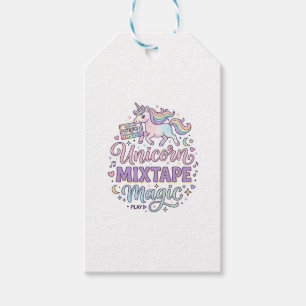 Étiquettes-cadeau Unicorn Mixtape Magie Autocollant et Chemise Adora