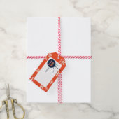 Étiquettes-cadeau Université d'Auburn | Vacances (Avec de la ficelle)