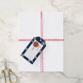 Étiquettes-cadeau Université d'Auburn | Vacances (Avec de la ficelle)