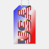 ÉTIQUETTES-CADEAU USA (Devant)