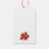 Étiquettes-cadeau Vacances Berries verdure Aquarelle Noël (Dos)