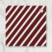 Étiquettes Cadeau Vacances Berries verdure Joyeuses vacances (Dos)