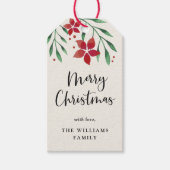 Étiquettes-cadeau Vacances de Bright Boughs (Devant)