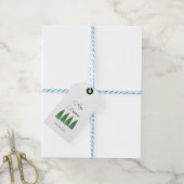 Étiquettes-cadeau Vacances d'hiver Pays Beauté (Avec de laficelle)