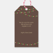 Étiquettes-cadeau Vacances - Photo moderne (Dos)